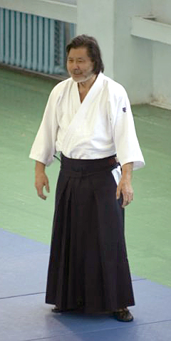 Sugano Seiichi Sensei. Yamato Aikikai Aikido Foundation, St.-Petersburg, 2008.